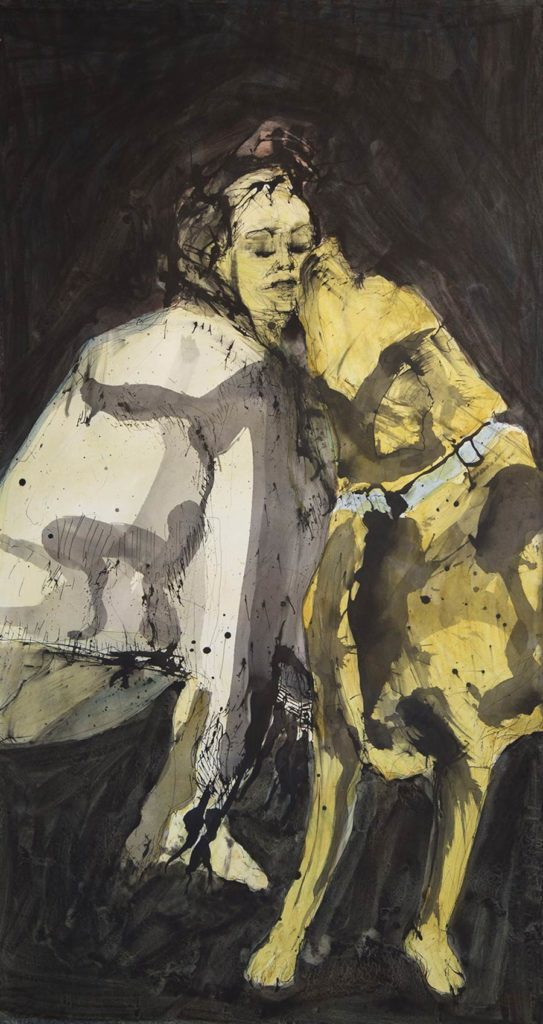 Jane Giblin explores White Australia and land in her coming show The Earth Muzzle at Colville Gallery, 91A Salamanca Place, Hobart, opening April 27.
