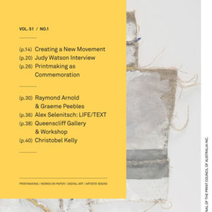 Imprint Magazine Volume 51 No.1