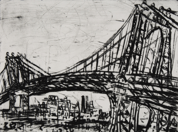 mdp0415 The Manhattan Bridge and the River_600