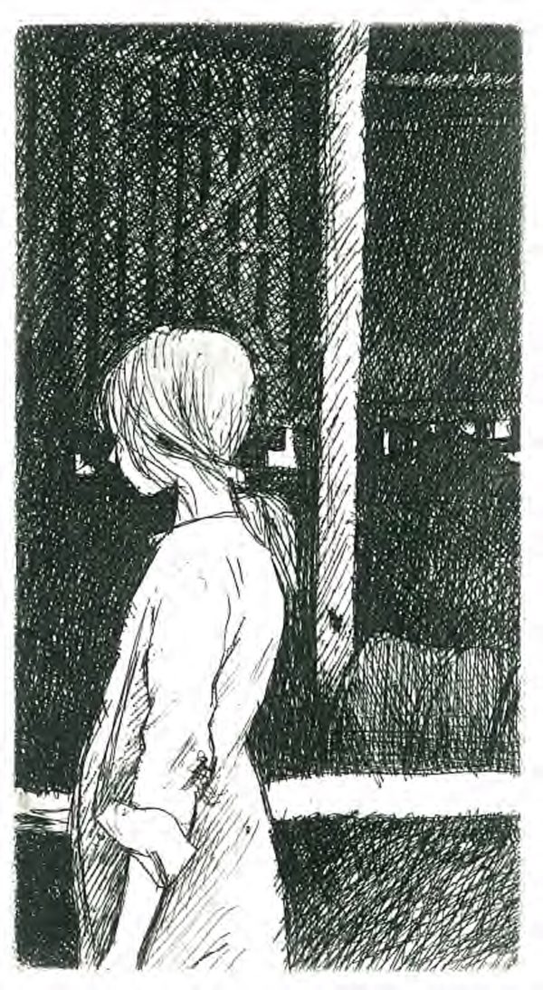 Brian Dunlop - Girl in a Barn