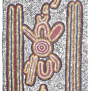 Andrea Nungarrayi Martin - Ngarlu Jukurrpa