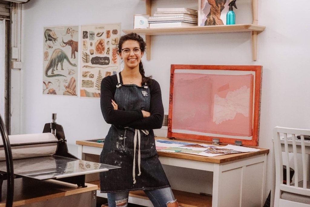 Showcasing PCA members and their studio spaces, 'My Space' profiles Georgia Steele.