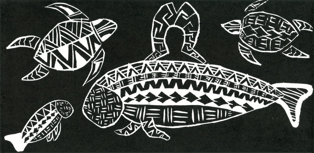 It's the final week to see the Young Indigenous Printmakers (YIPs) show in Townsville, featuring William Ross State High School & Kirwan State High School students, based on a successful partnership with Umbrella Studio Contemporary Arts