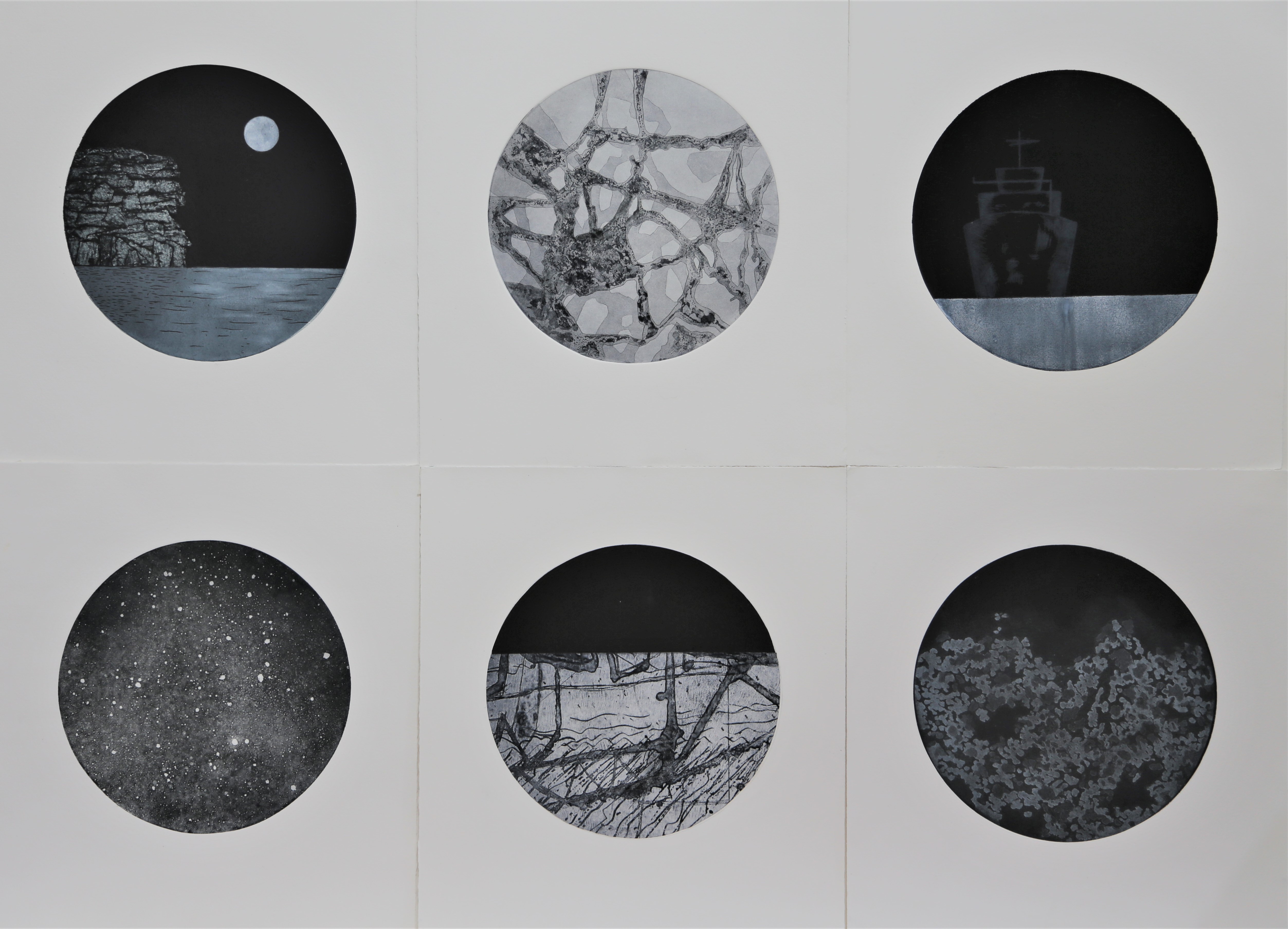 Cowper_Shelley_The Night Watch, Etching-collagraph-relief