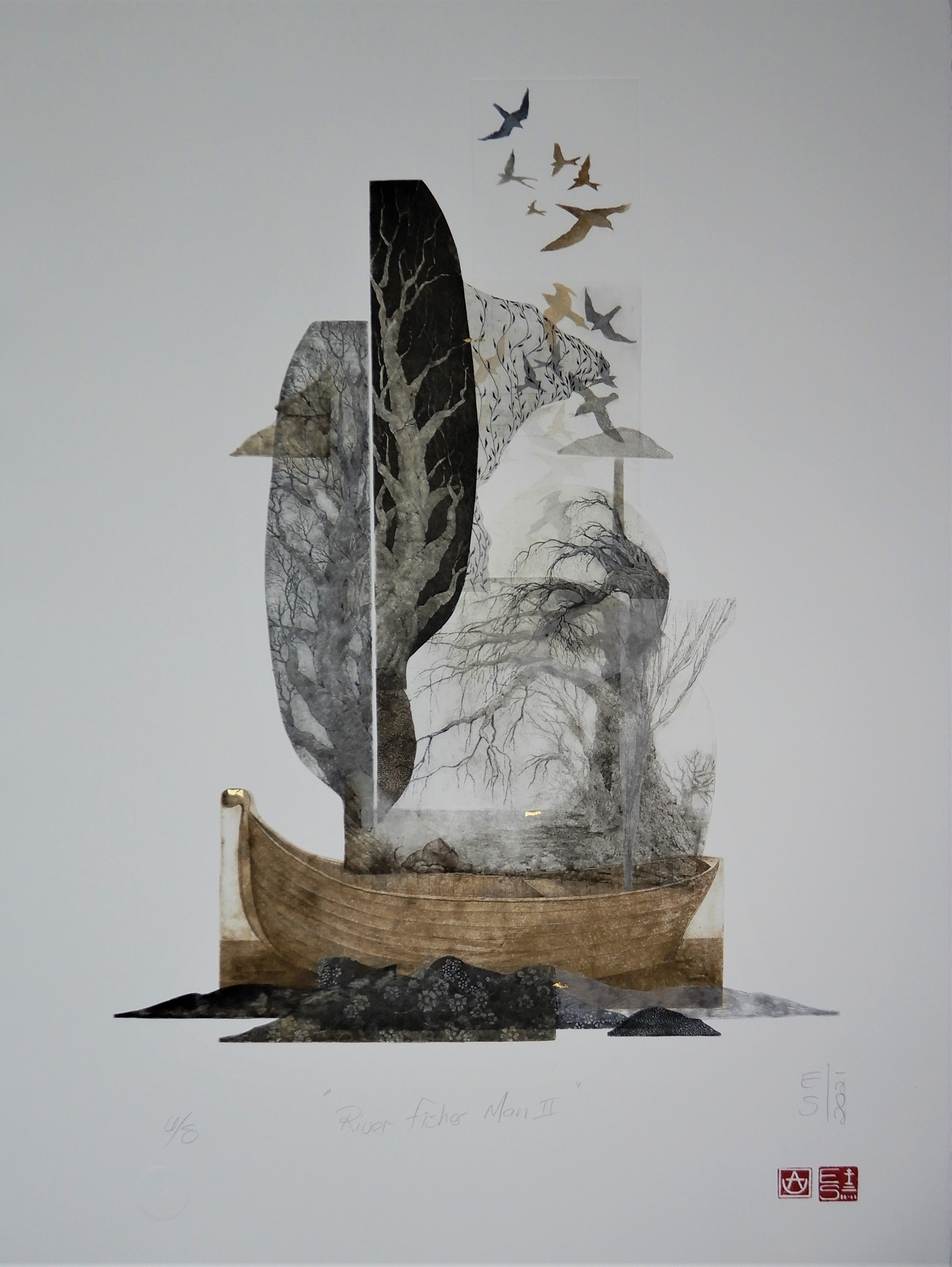 Elmari Steyn - River Fisher Man II