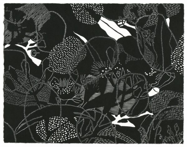 Rachael Lee, 'Hidden Gems', Linocut 26x20