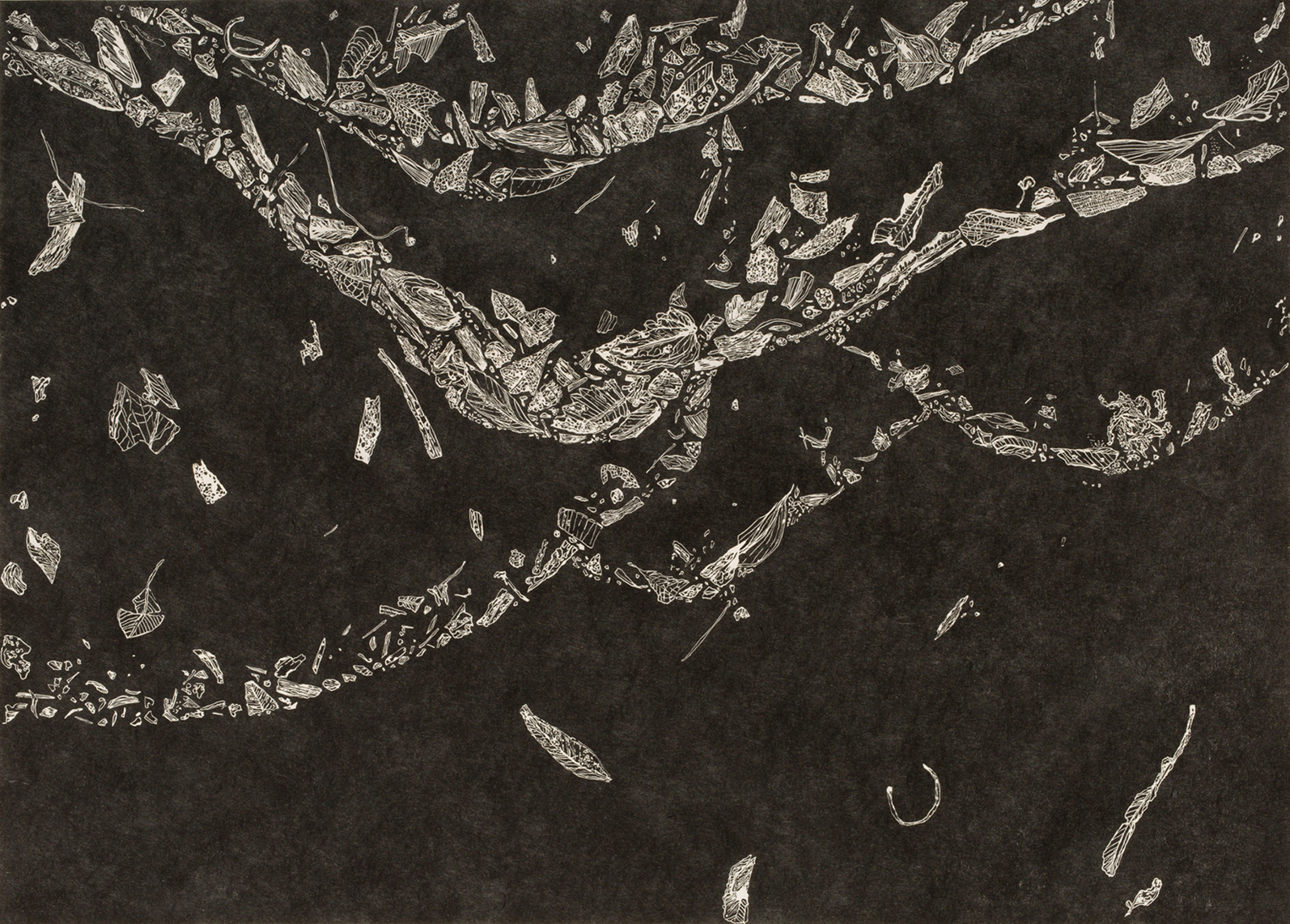 Holmes_Julie Mia_Burnt Offerings_2020_linocut_93x63cm