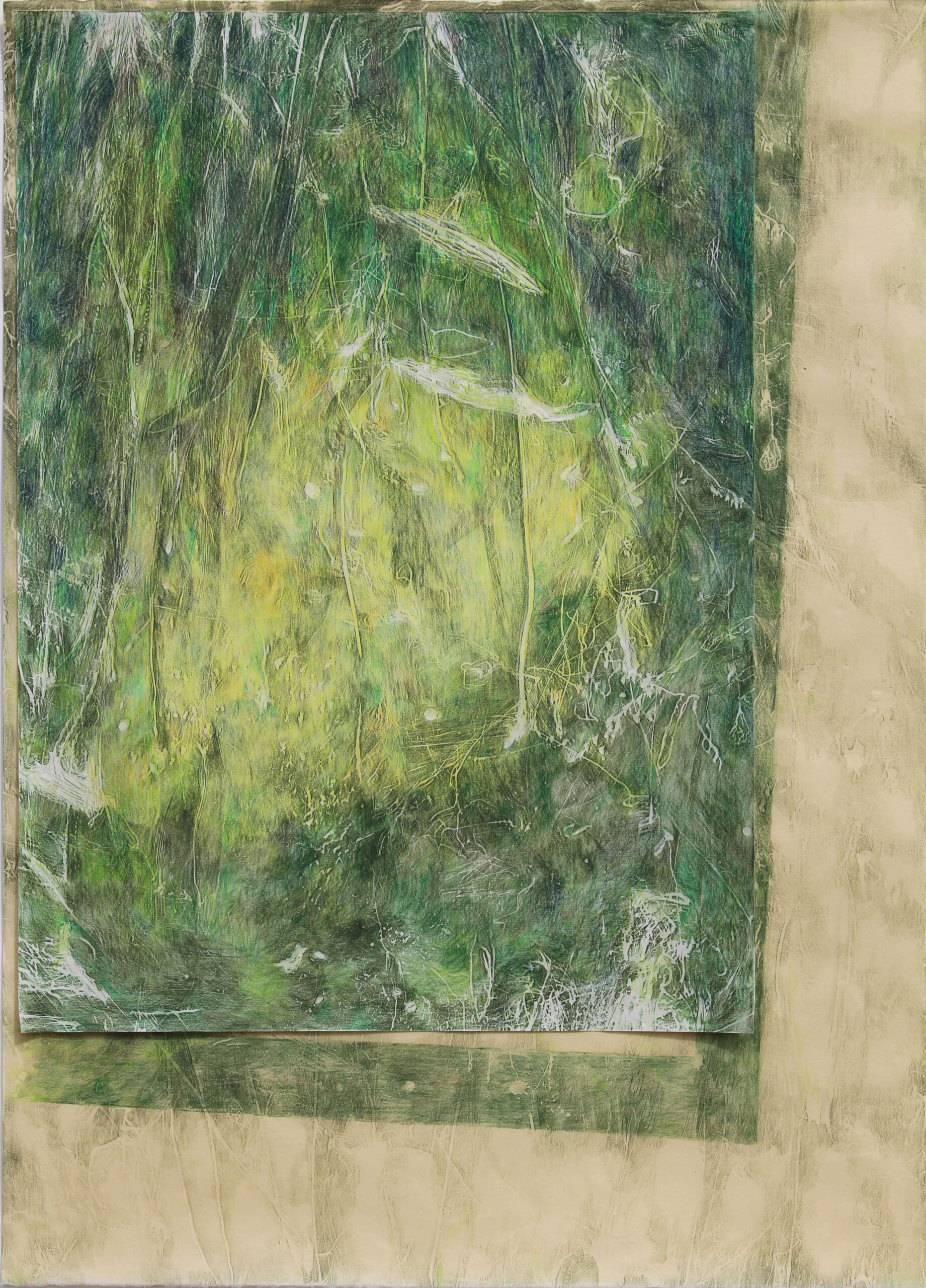Holmes_Julie Mia_Wild Abandon_2022_coloured pencil on japanese papers_91x65cm