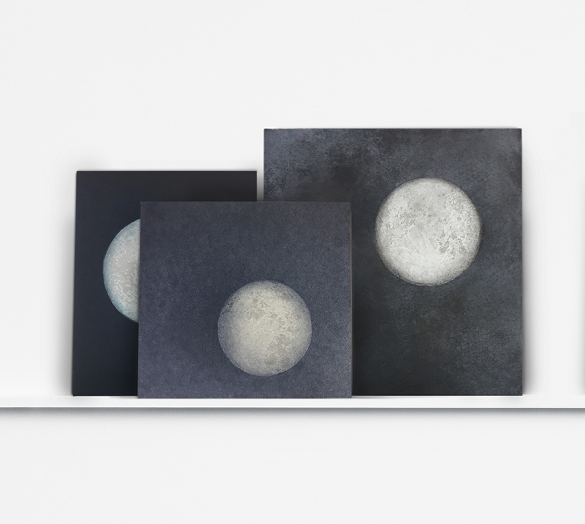 2. Humphries-New Moon on Monday-linocut and monotype-_detail 1