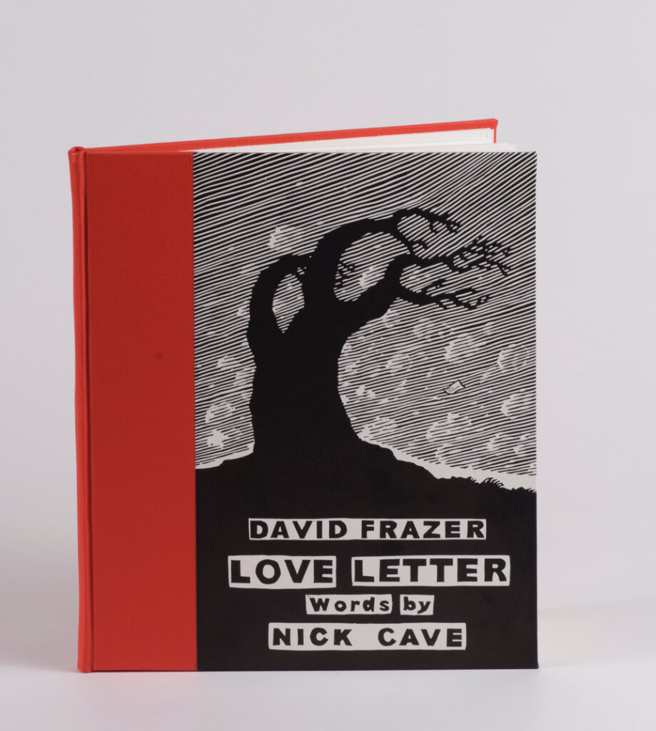 David Frazer engages with musicians such as Nick Cave, Tom Waits and Paul Kelly for his celebrated artist book series.