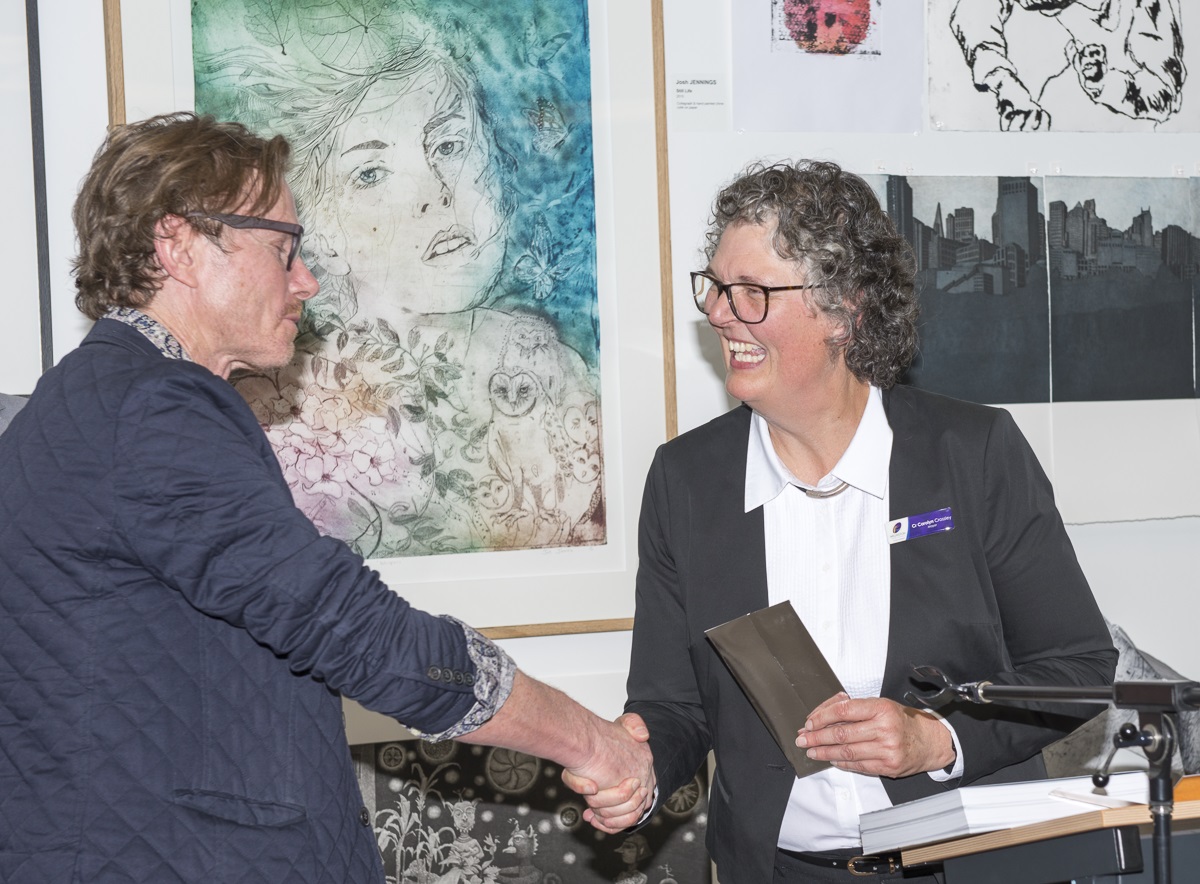 Martin King with Mayor, Cr Carolyn Crossley, 2017_1