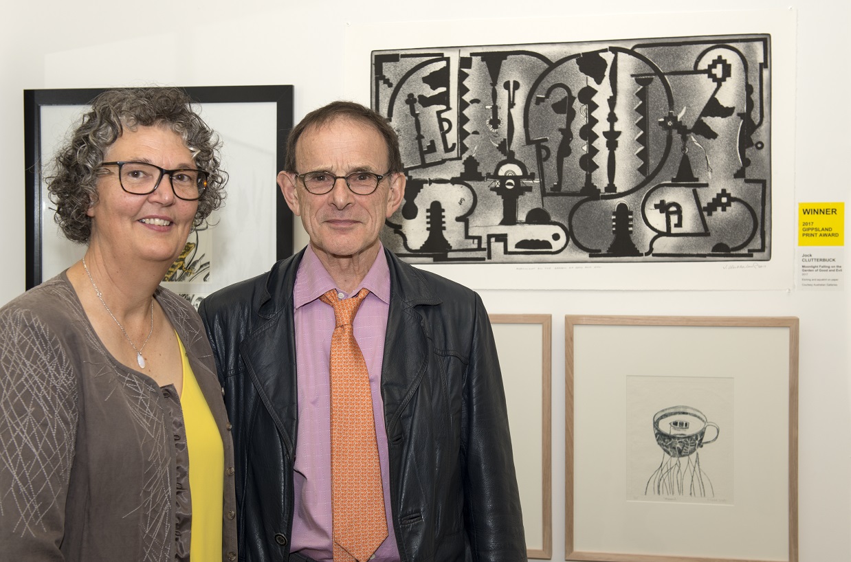 small-Mayor, Cr Carolyn Crossley with Jock Clutterbuck, 2015