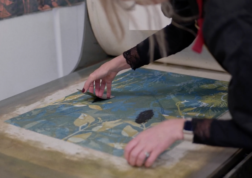 7. Lifting etching after printing Trudy Rice