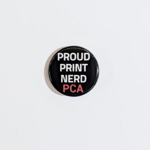 PCA Proud Print Nerd Badge
