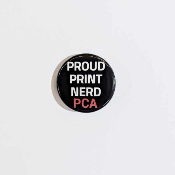 PCA Proud Print Nerd Badge